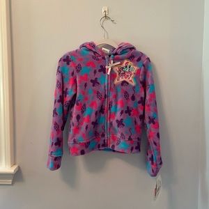 Girls Size 6 My Little Pony Hooded Fleece